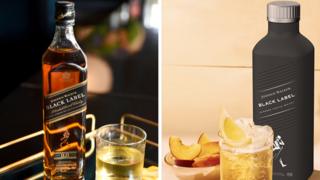 Бутылки Johnnie Walker