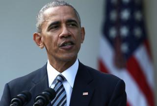 El presidente de EE.UU. Barack Obam