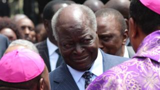 Rais mstaafu wa Kenya Mwai Kibaki
