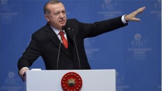 ښاغلي اردوغان بیت المقدس د خپل هېواد لپاره 'سره کرښه' بللې