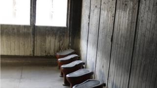 Instalações do antigo campo de concentração de Oranienburg, Alemanha