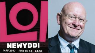 Cylchgrawn LOL a Hywel Williams