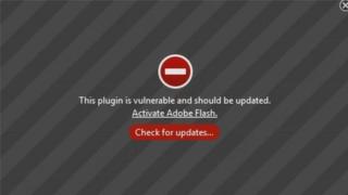 Flash Player oo hawada ka baxaya