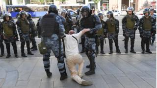 Задержания на акции оппозиции в Москве 27.07.19