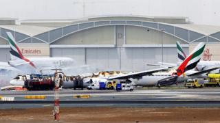 Avión de Emirates