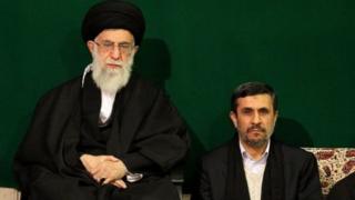 آیت الله خامنه ای و محمود احمدی نژاد