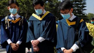 science Mourning students