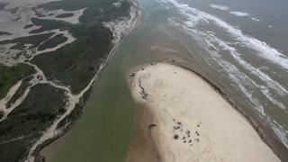 Desembocadura del río Bravo