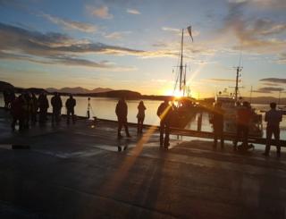 Sunset in Oban