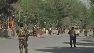 Scene of blast