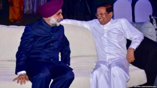ජනපති සහ ඉන්දීය මහ කොමසාරිස්වරයා අතර හමුවක් (සංරක්ෂිත ඡායාරූපයකි)