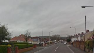 Pantbach Road in Rhiwbina
