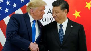 特朗普与习近平
