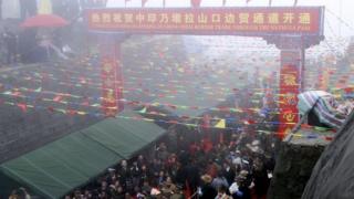 中印边境的乃堆拉山口(资料图)