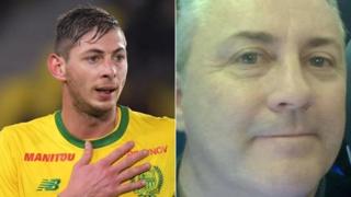 Emiliano Sala ve pilot David Ibbotson