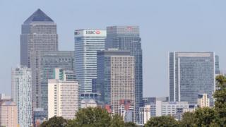 City of London skyline