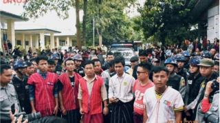 ကရင်နီလူငယ်တွေ ထောင်ဒဏ် ၆လစီ ကျ