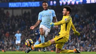 Manchester City a battu Tottenham 4-1