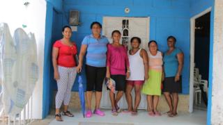 Las vecinas de la Ciudad de las Mujeres.