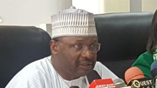 Shugaban hukumar zaben Najeriya Farfesa Mahmood Yakubu