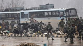 14 Şubat'taki saldırı, bölgede son yılların en kanlı saldırısı oldu. Srinagar, Hindistan
