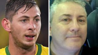 Emiliano Sala and pilot David Ibbotson