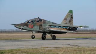 Су-25 после возвращения из Сирии
