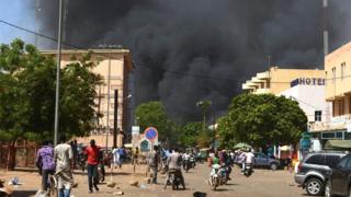 Imyotsi myinshi yaboneka hejuru y'igisagara ca Ouagadougou
