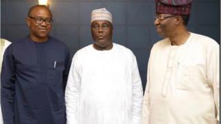 Atiku, Peter Obi ati Gbenga Daniel