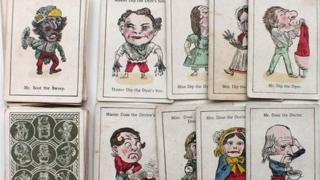 Jaques Happy Families cards
