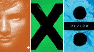 pochettes d'albums d'Ed sheeran