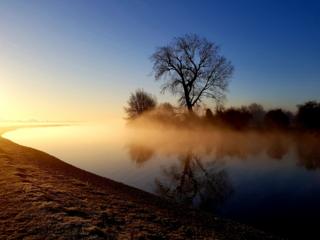 Port Meadow at sunrise