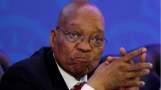 Onyeisiala mba Saụt Afrịka bụ Jacob Zuma