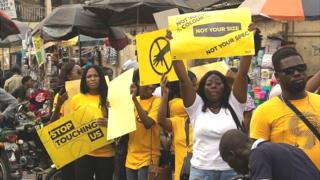 Market march protesters