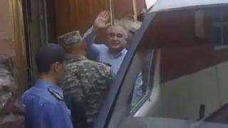Өмүрбек Текебаев Биринчи май райондук сотунда