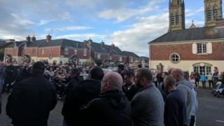 crowds