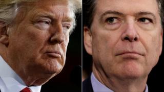 Trump and Comey