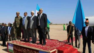 Labo maalmood ayuu Farmaajo joogi doonaa Gaalkacyo