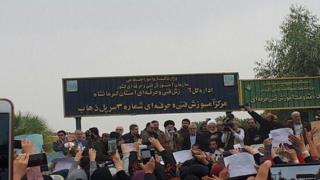 آیتالله خامنهای در سرپل ذهاب استان کرمانشاه