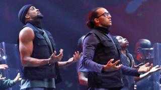 Ashley Banjo and Perri Kiely of Diversity on Britain's Got Talent