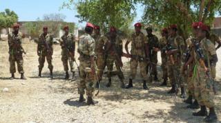 Ciidamada Itoobiya qaar ka mid ah ayaanan hoos tagin AMISOM