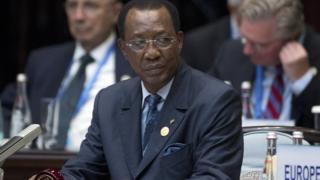 Le président Idriss Deby à la cérémonie d'ouverture du Sommet du G20 le 4 septembre 2016 à Hangzhou, en Chine.