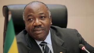 Gabon's president Ali Bongo