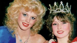 Two Tipton Carnival Queens