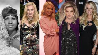 Aretha Franklin, Madonna, Katie Piper, Kirstie Alley, Stormy Daniels