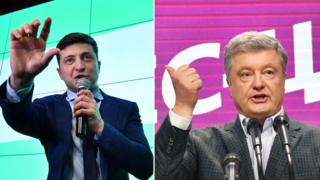 Зеленский и Порошенко