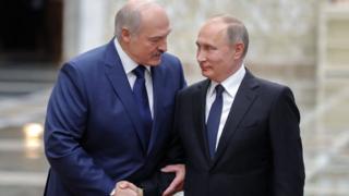 Лукашенко і Путін