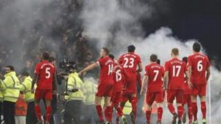 Abakinyi ba Liverpool bariko barigina intsinzi