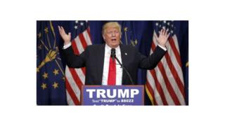 Donald Trump oo ka qeyb qaadanaya ololihiisa siyaasadeed