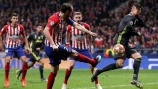 Bao la Diego Godin lilikuwa la kwanza la vilabu bingwa Ulaya